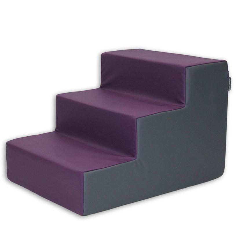 Сходинки для Собак Haustier Grape 3х-рівневі екошкіра вологостійкі 54х40х36см (R1-1-e01) - фото 6 Сходинки для Собак Haustier Grape 3х-рівневі екошкіра вологостійкі 54х40х36см (R1-1-e01) - фото 6