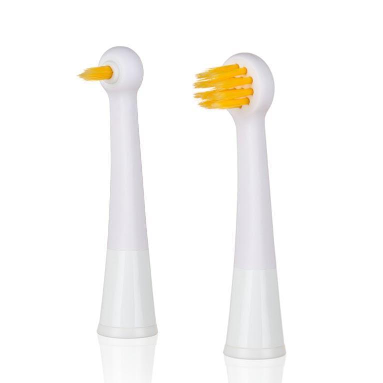 Сменные насадки для звуковой зубной щетки Edel ортодонтические 2 шт. White (2207) - фото 3 Сменные насадки для звуковой зубной щетки Edel ортодонтические 2 шт. White (2207) - фото 3