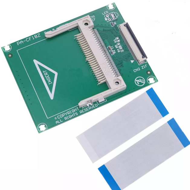 Переходник-адаптер CF Compact Flash Card To 1,8" ZIF CE HDD Adapter For iPod 5G 6G Toshiba CE Video (23642580)