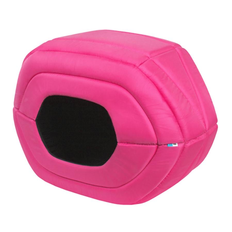 Домик-лежак AiryVest 2в1 для собак и кошек S 55x22x34 см Pink (00887)