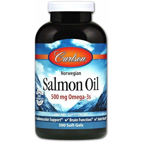 Жир лосося Carlson Labs Norwegian Salmon Oil 300 Soft Gels