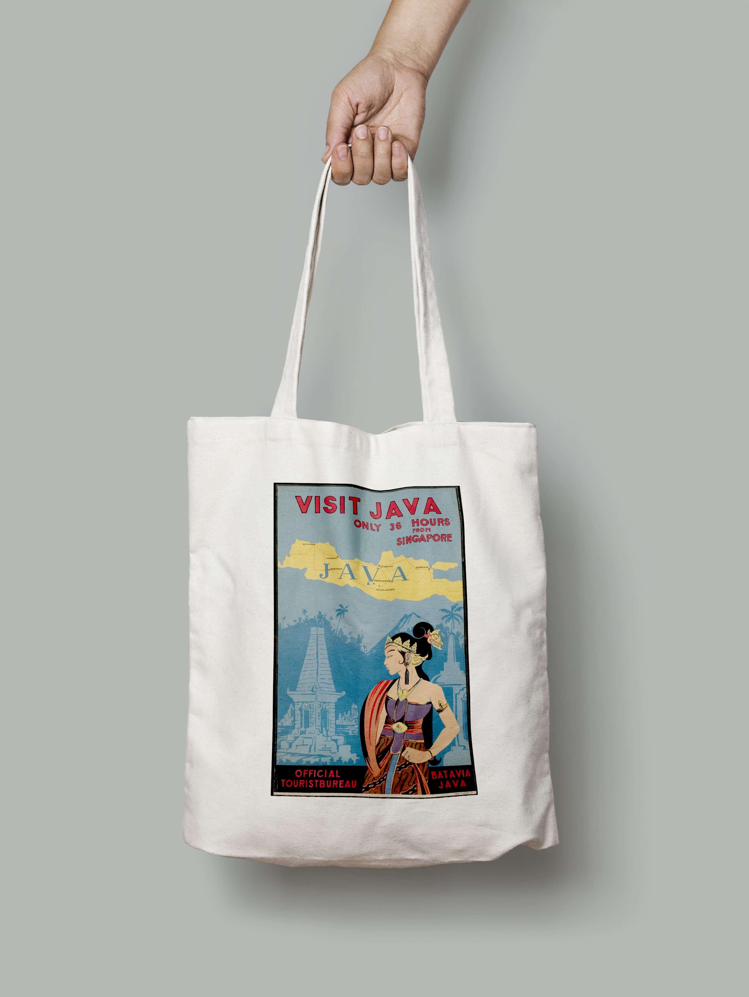 Эко-сумка Ява Индонезия шопер (java_indonesia_Bag)