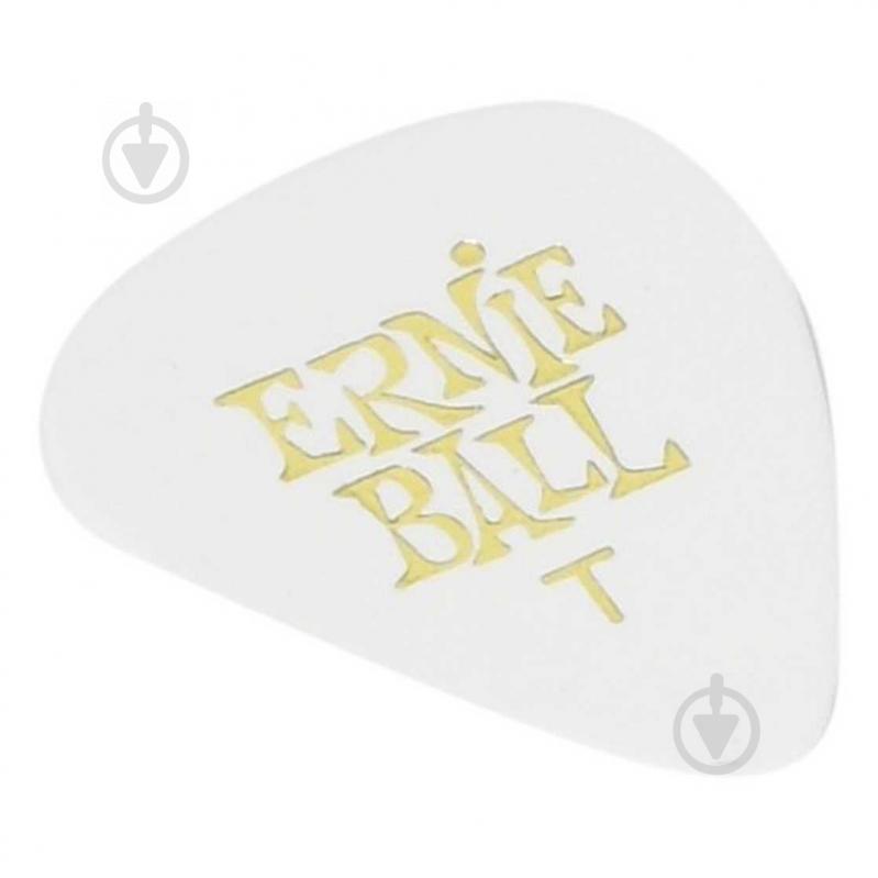 Медіатор Ernie Ball 9101 Thin White Guitar Pick 0.46 мм (1 шт.)