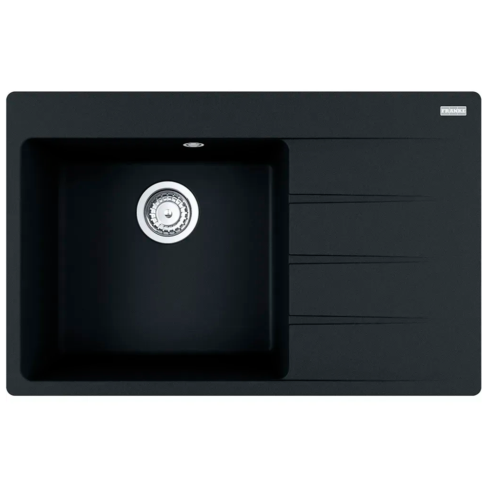 Мийка кухонна з крилом Franke Centro CNG 611-78 TL прямокутна фраграніт 780х500 мм Onyx (114.0630.479) Мийка кухонна з крилом Franke Centro CNG 611-78 TL прямокутна фраграніт 780х500 мм Onyx (114.0630.479)