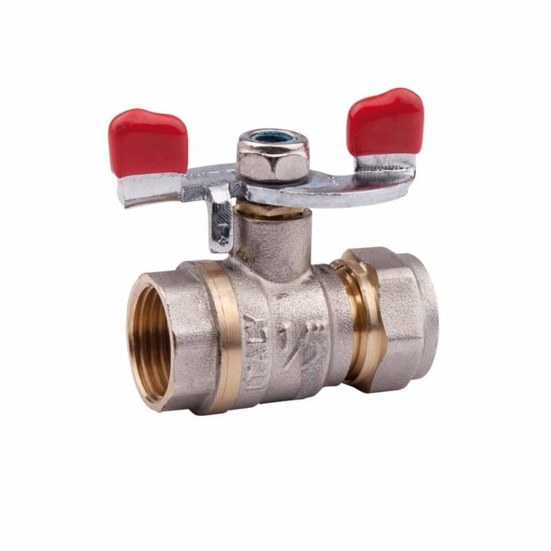 Кран шаровой обжимной Valve SV329W2020 20 мм х 3/4" ВР (FRRS00003156)
