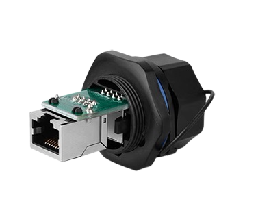 Роз'єм RJ45 розетка CNLINKO YT-RJ45-JSX-01-001 на панель IP67 (2291454302) - фото 2 Роз'єм RJ45 розетка CNLINKO YT-RJ45-JSX-01-001 на панель IP67 (2291454302) - фото 2