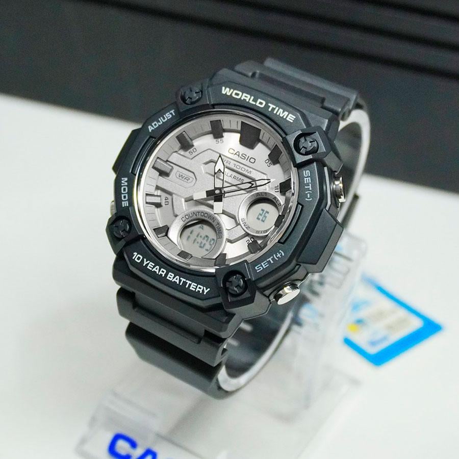 Наручные часы мужские Casio AEQ-120W-7A - фото 4 Наручные часы мужские Casio AEQ-120W-7A - фото 4