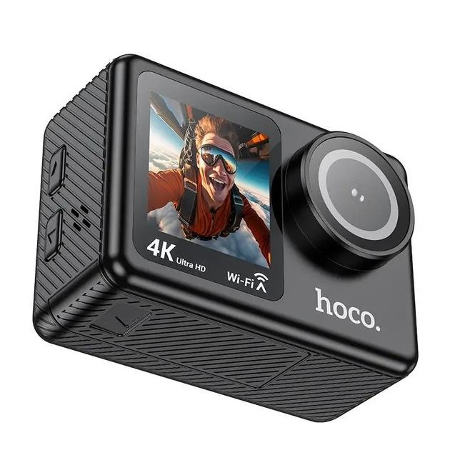 Екшн-камера спортивна Hoco 4K Ultra HD водонепроникна в захисному кейсі (DV101) - фото 2