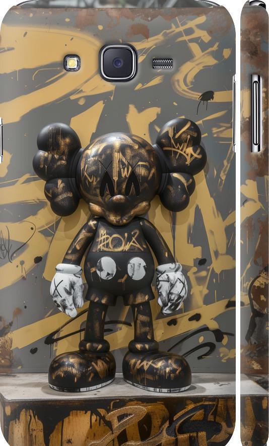 Чехол на Samsung Galaxy J7 J700H Bronze kaws (6097m-101-42517)