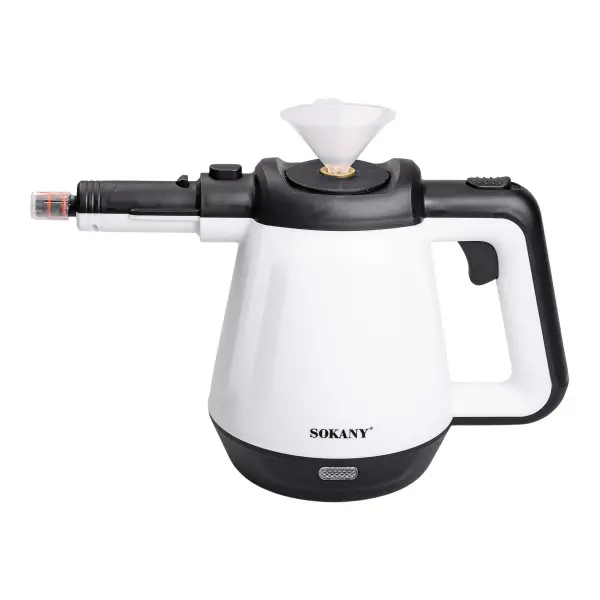 Пароочиститель Sokany SK-11047 с набором насадок 1200 Вт Белый (149-107-HP-UR-1) - фото 2 Пароочиститель Sokany SK-11047 с набором насадок 1200 Вт Белый (149-107-HP-UR-1) - фото 2