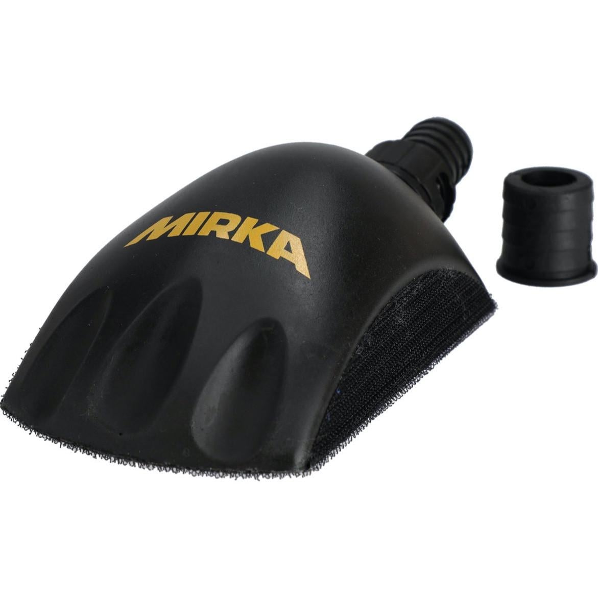 Блок ручной шлифовальный с пылевыводом Mirka Roundy Dust-Free Hand Block 6" G Ø 150 мм Блок ручной шлифовальный с пылевыводом Mirka Roundy Dust-Free Hand Block 6" G Ø 150 мм