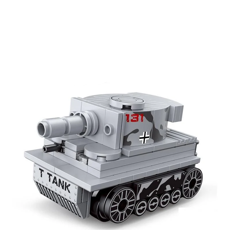 Конструктор блочный Decool серия Mini Racing Танк Tiger 131 (1893956024)