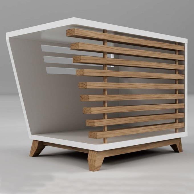 Будка для собаки из дерева Вардар Зефир/Мускат (БДК-00022007) - фото 3 Будка для собаки из дерева Вардар Зефир/Мускат (БДК-00022007) - фото 3