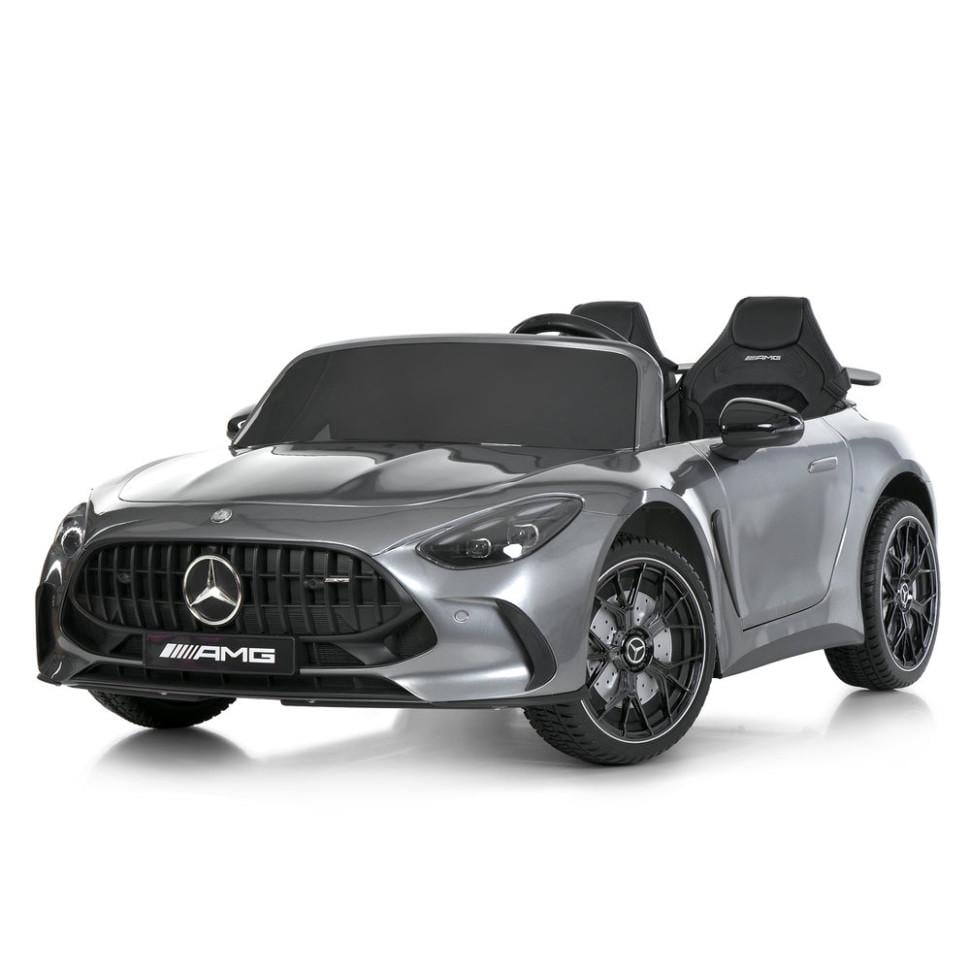 Детский электрический автомобиль Bambi Mercedes-Benz 24V двухместный до 50 кг Серый (DE-169-E-983)