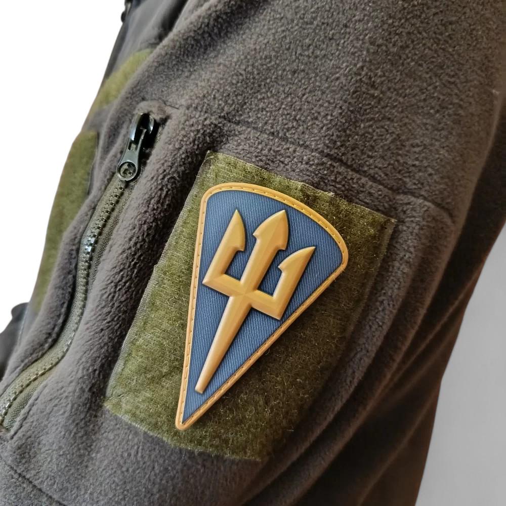 Патч-шеврон Герб морской пехоты ВСУ (29621547) - фото 3 Патч-шеврон Герб морской пехоты ВСУ (29621547) - фото 3