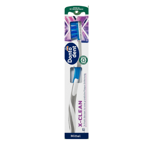Зубная щетка Dontodent X-CLEAN Mittel средней жесткости (3707102)