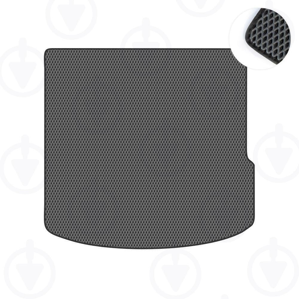 Коврик в багажник Star-Tex для Acura MDX III 2013-2020 г. большой 3-й ряд сложен EVA/Ромб Серый/Черный (15207-01-22-41)