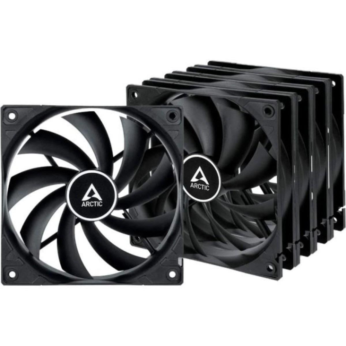 Вентилятор для корпуса Arctic F12 PWM 120 мм  5 Pack Black (ACFAN00145A)