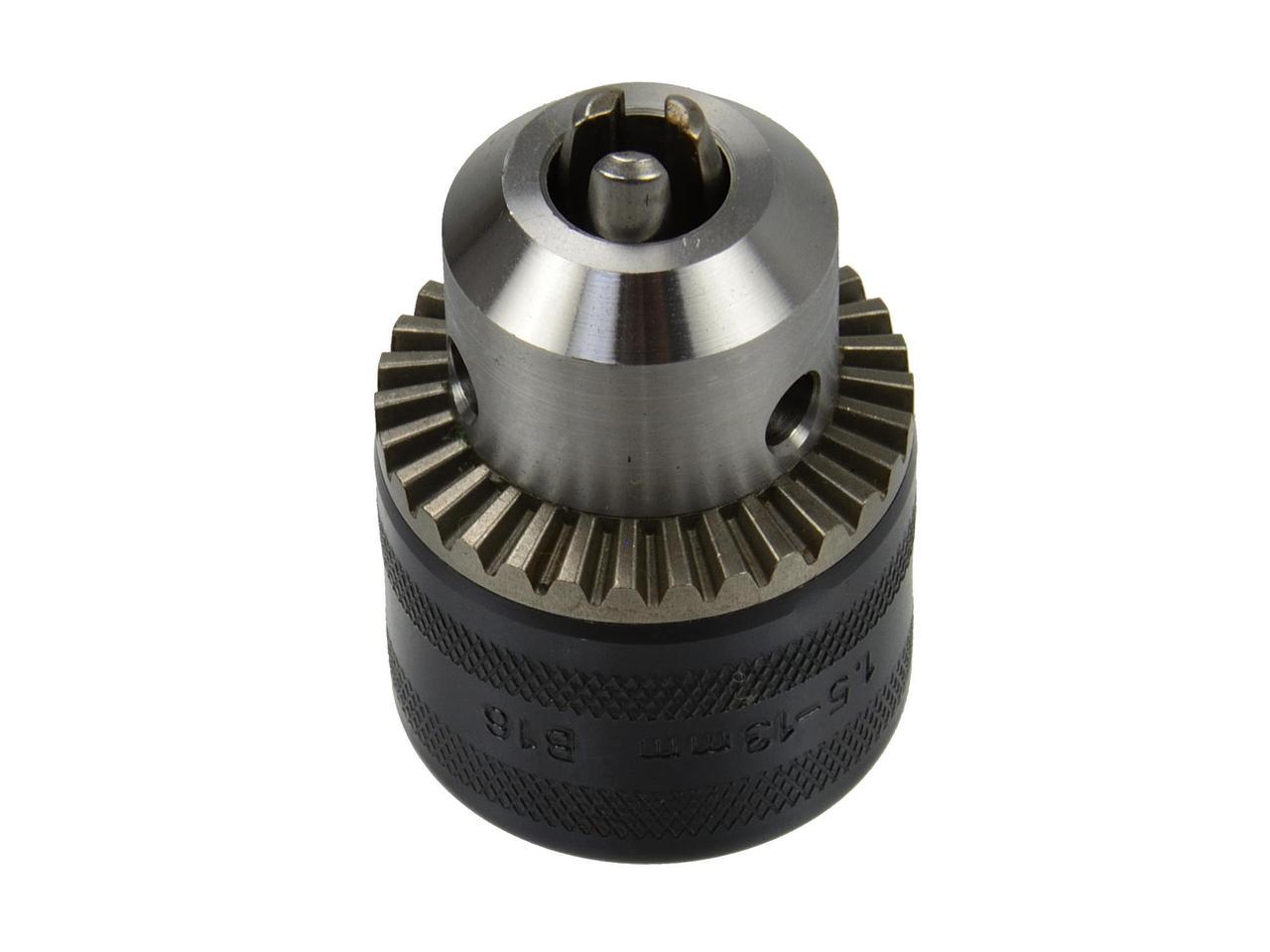 Патрон дриля з ключем GeKo 1,5-13 мм конус B16 (G00503) - фото 3 Патрон дриля з ключем GeKo 1,5-13 мм конус B16 (G00503) - фото 3