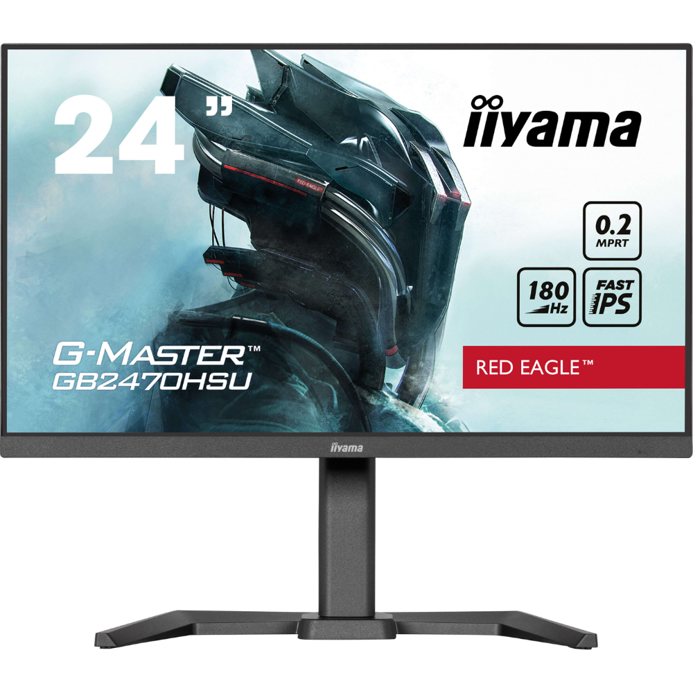 Монітор Iiyama G-Master Adaptive Sync Black (GB2470HSU-B6) - фото 5