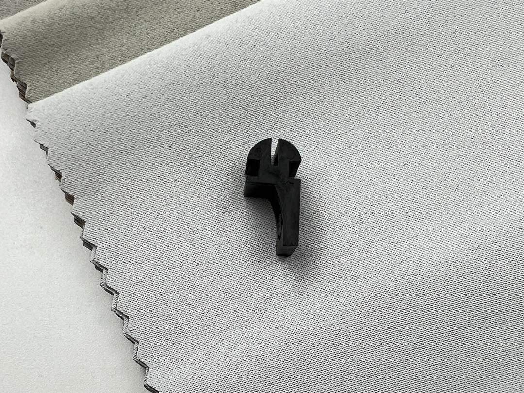 Бігунки KS для профільних карнизів Quadrum 100 шт. Чорний - фото 1