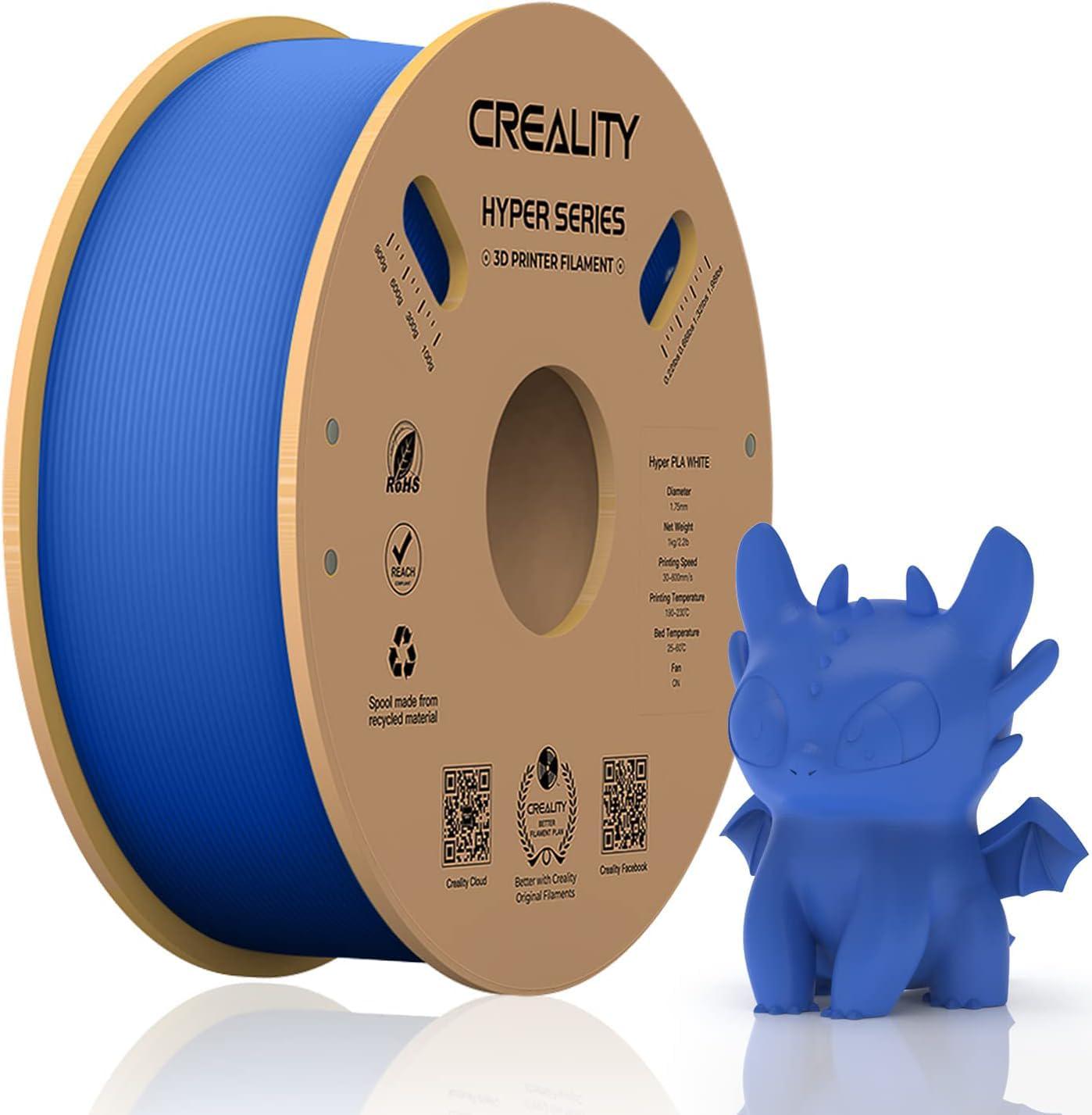 Филамент CREALITY Hyper PLA для 3D принтера 1 кг 1,75 мм Синий