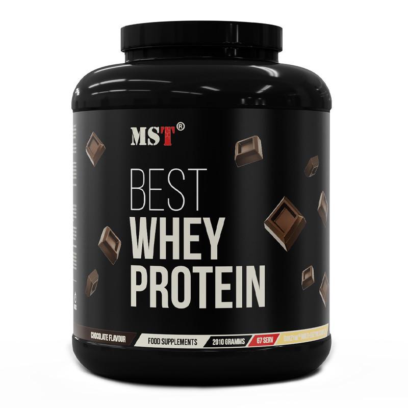 Концентрат сывороточный MST Best Whey Protein+Enzyme Шоколад 2010 г (22402-01)