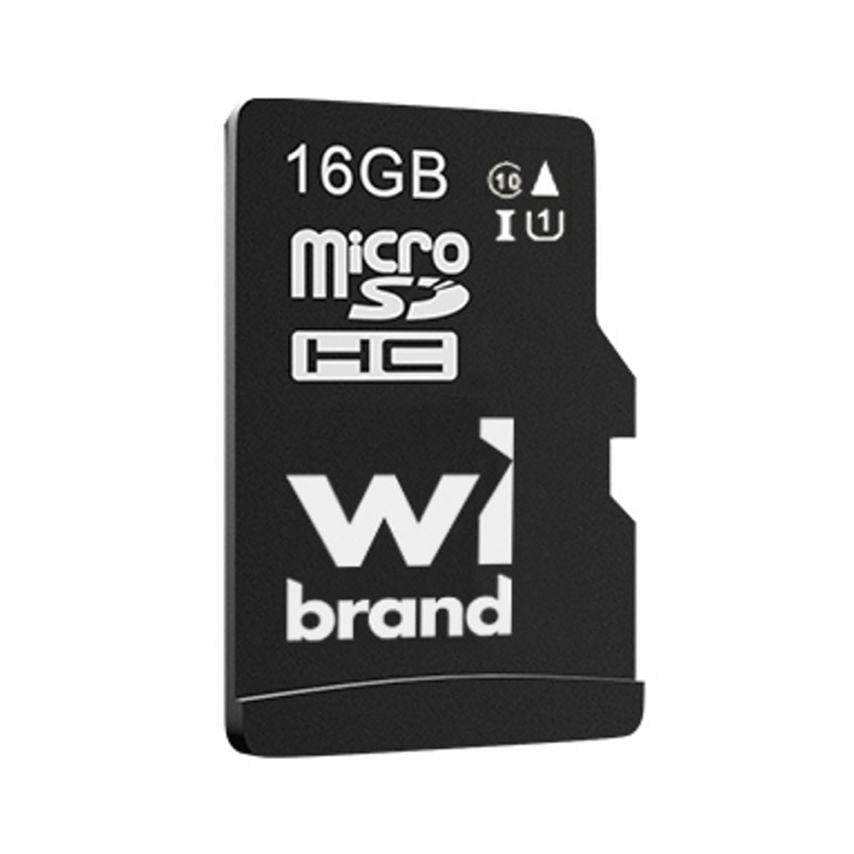 Карта памяти Wibrand MicroSDHC 16GB UHS-I Class 10