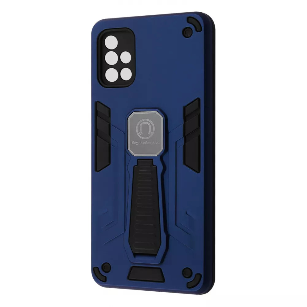 Чохол протиударний, з підставкою Armor Magnetic для телефона Samsung Galaxy A51 (A515F) Blue Чохол протиударний, з підставкою Armor Magnetic для телефона Samsung Galaxy A51 (A515F) Blue
