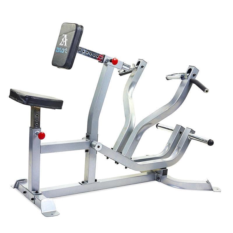 Тренажер тяга до грудей Seated Row Machine AX1026 Чорно-сірий (58363176)