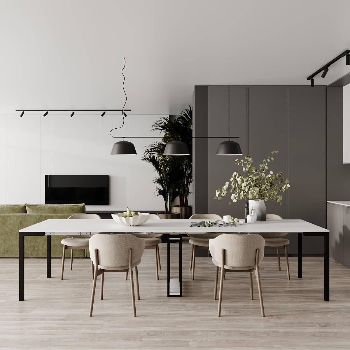 Обеденный стол-трансформер ART IN HEAD Sensei разобран 900х3300х750 мм Белый бриллиант (TB29010000030) Обеденный стол-трансформер ART IN HEAD Sensei разобран 900х3300х750 мм Белый бриллиант (TB29010000030)