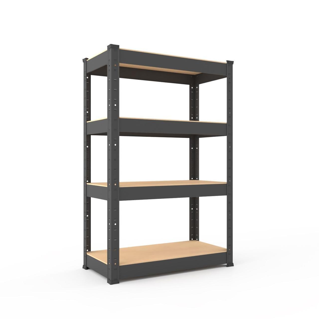 Стеллаж Меткас Бюджет КМ 175 кг/полку 4 полки МДФ металлический 900x600x300 мм (2640911718)