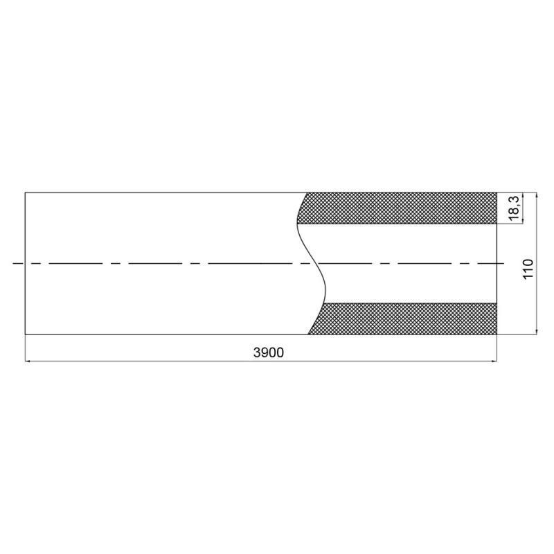 Труба Blue Ocean PPR 110х18,3 мм (SD00009466) - фото 2