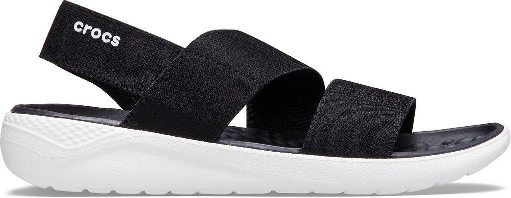 Сандалії Crocs LiteRide Stretch р.W7/EUR 37-38 Black/White (9211803) - фото 2