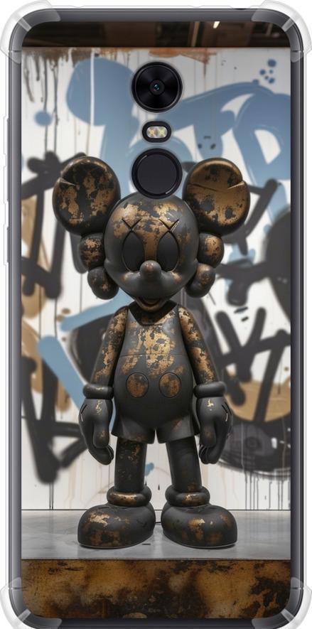 Чехол на Xiaomi Redmi 5 Plus Bronze kaws v2 (6098sp-1347-42517)