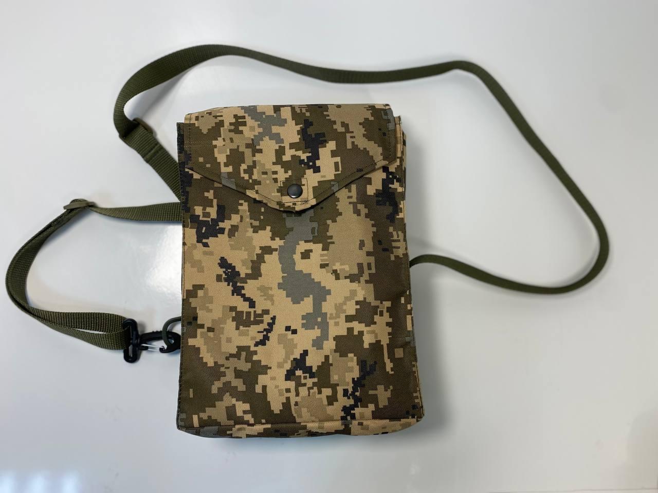 Сумка для протигазу оксфорд 600D Піксель Сумка для протигазу оксфорд 600D Піксель