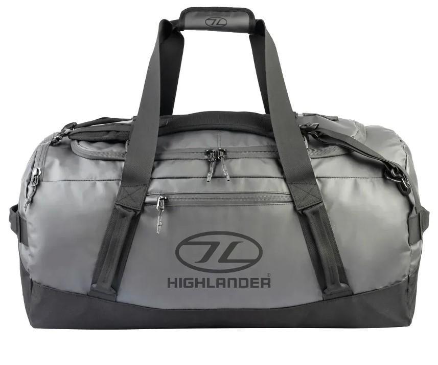 Сумка дорожная водозащитная Highlander Hauler Duffel 90 л Dark Grey (DB134-DGY)