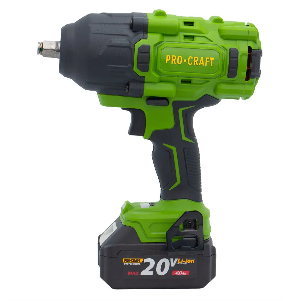 Гайковерт акумуляторний безщітковий ProCraft PWA80 з 1 акумулятором Li-ion та зарядним пристроєм - фото 2 Гайковерт акумуляторний безщітковий ProCraft PWA80 з 1 акумулятором Li-ion та зарядним пристроєм - фото 2