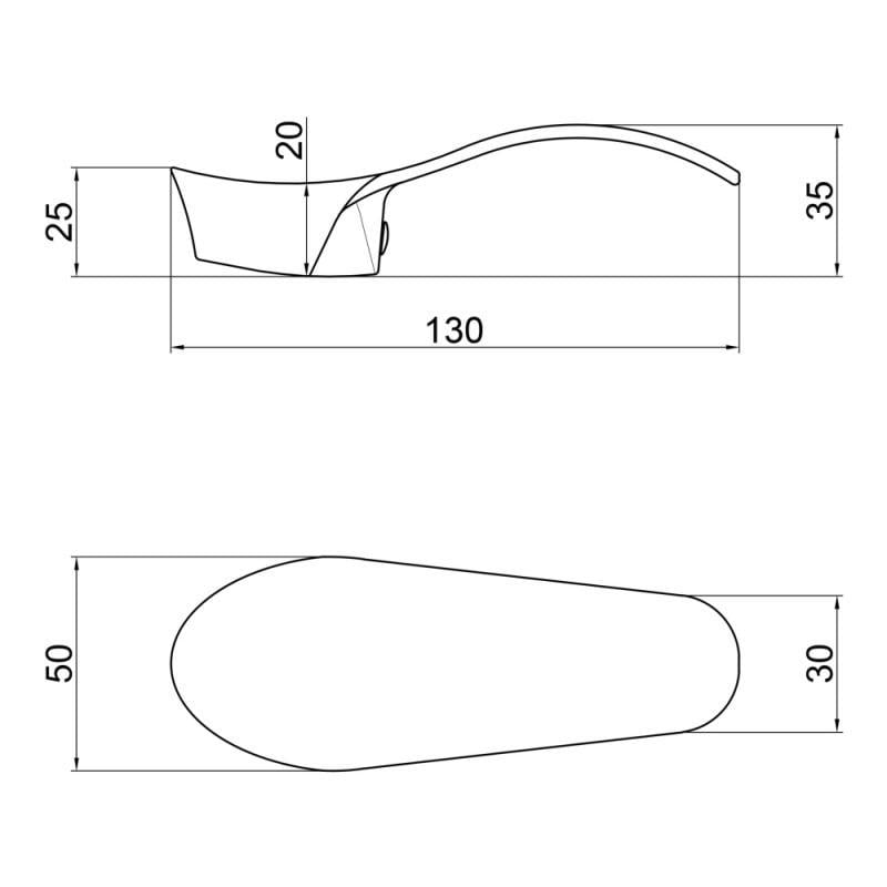 Ручка для змішувача Lidz (CRM) 57 85 040 01 Eris (FRRS00040920) - фото 2 Ручка для змішувача Lidz (CRM) 57 85 040 01 Eris (FRRS00040920) - фото 2