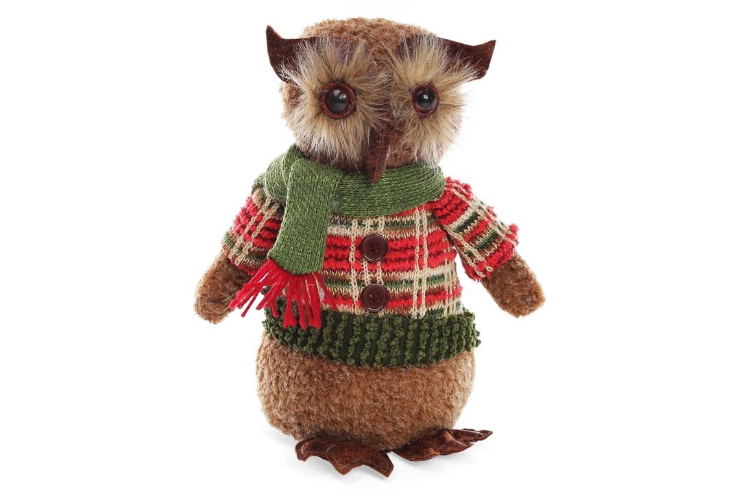 Мягкая игрушка новогодняя BonaDi Сова (822-148)