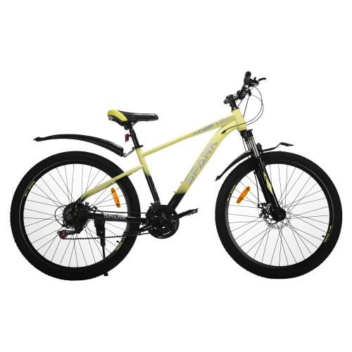 Велосипед SPARK VIBE колеса 27,5" стальная рама 17" Лаймовый с черным (000239243)
