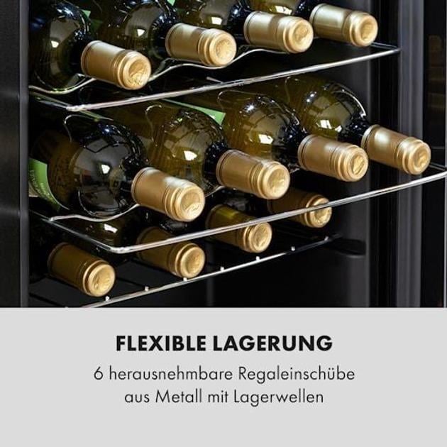 Винный холодильник KLARSTEIN Shiraz 28 Uno (10035029) - фото 9 Винный холодильник KLARSTEIN Shiraz 28 Uno (10035029) - фото 9