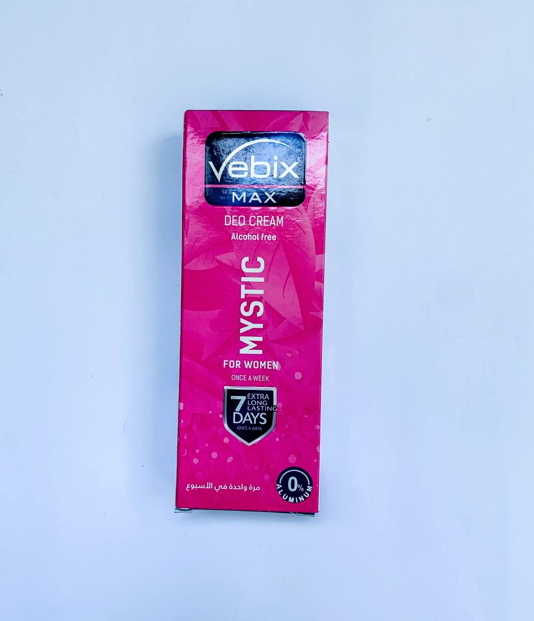 Средство от пота и запаха Vebix Deo Cream Max 7 Days mystic