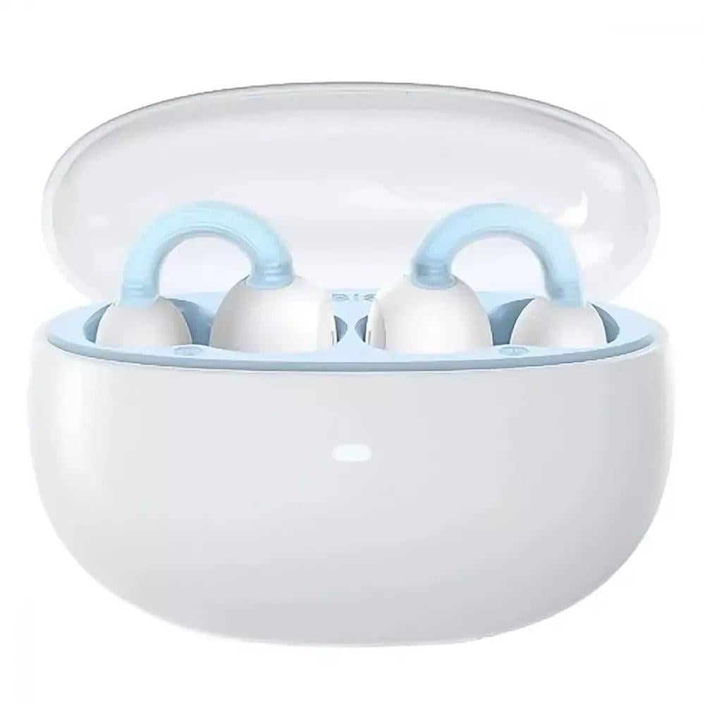 Наушники беспроводные BASEUS AirGo 1 Ring Open-Ear TWS Earbuds Bluetooth 5.3 с кейсом Белый (A00069201223-00)