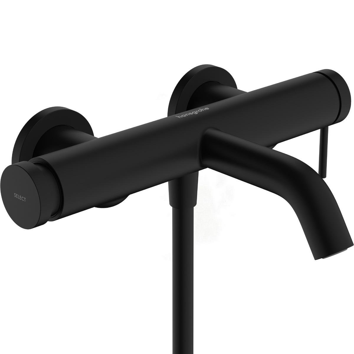 Cмеситель для ванны Hansgrohe Tecturis S 73422670 однорычажный Черный (175474)