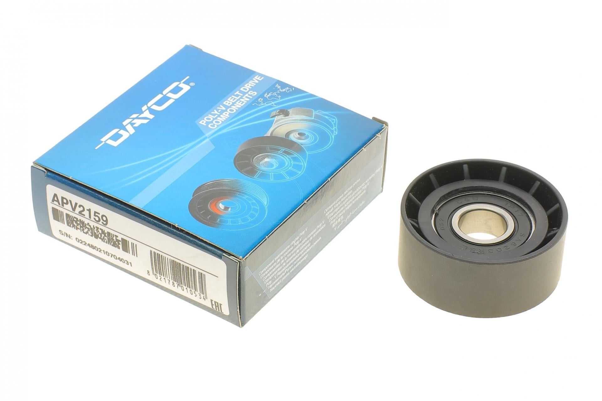 Ролик генератора DAYCO для Renault Trafic/Opel Vivaro 01- паразитный 60x25,5 мм (APV2159)