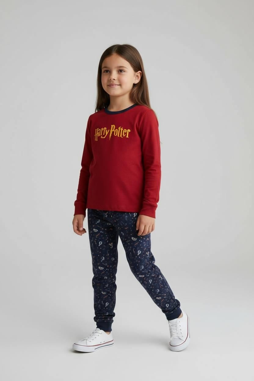 Піжама Harry Potter 12/14 років 158-164 см Бордовий