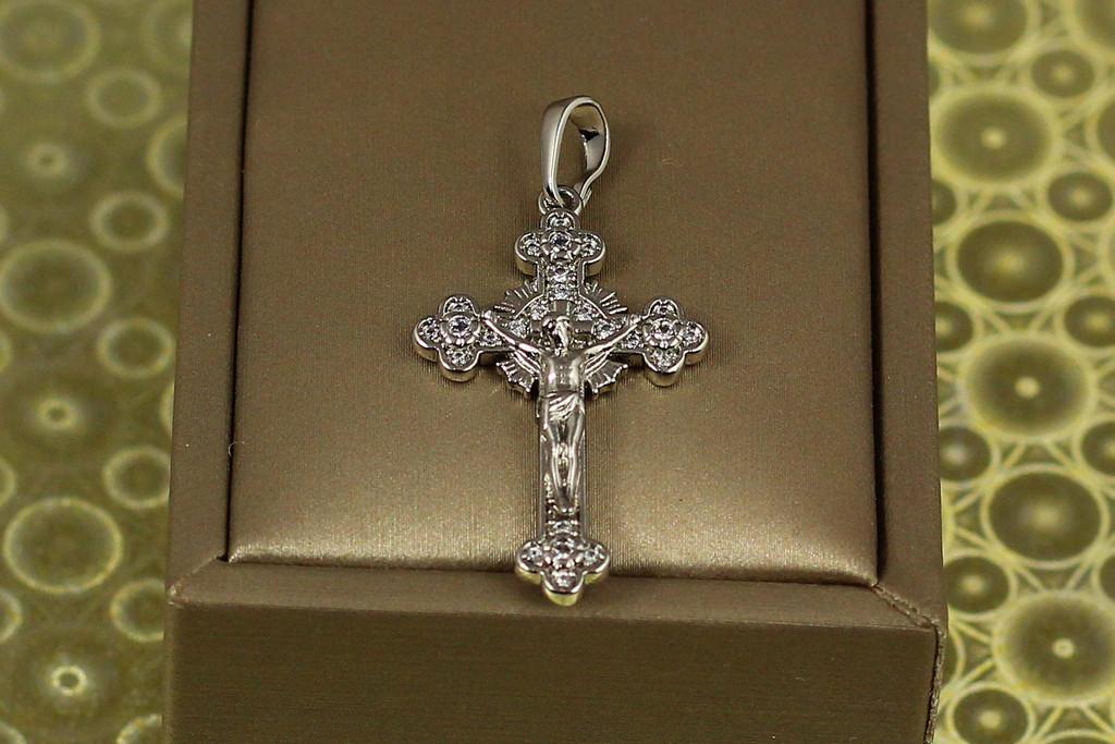 Крестик Xuping Jewelry Свет Христианства 3,2 см Серебристый (2414484778)