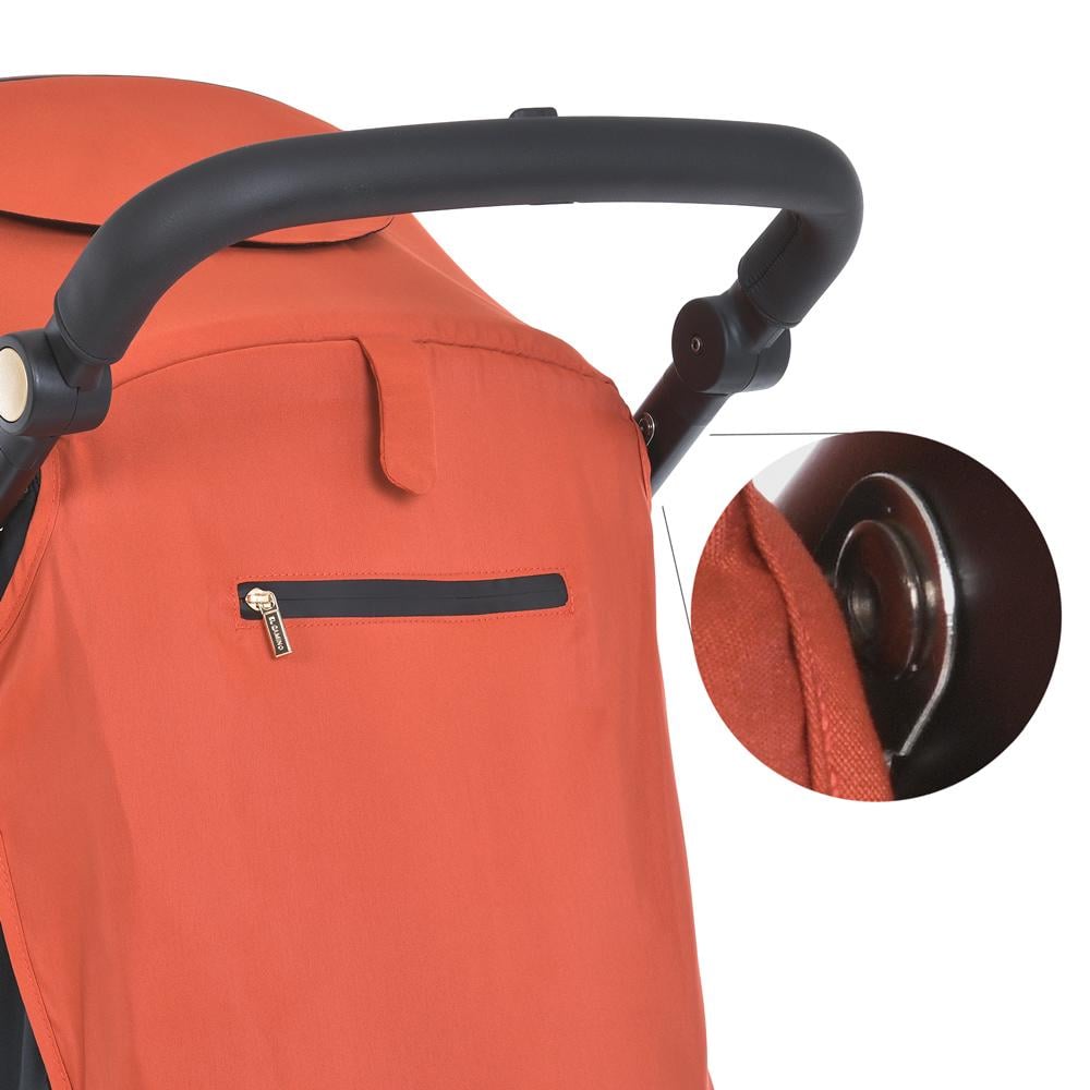 Коляска дитяча El Camino ME 1053-3 DYNAMIC PRO Red wood - фото 7