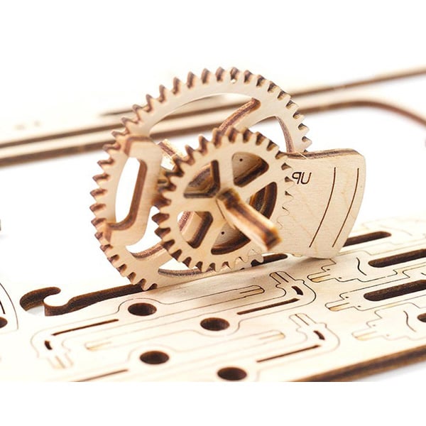 3D пазл механічний UGEARS «Трамвайна лінія» - фото 11 3D пазл механічний UGEARS «Трамвайна лінія» - фото 11